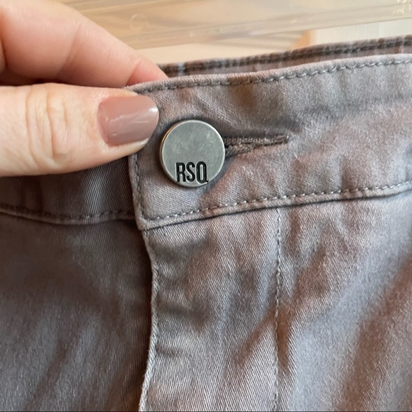 RSQ chino slim light grey 32x30 pants jeans - Picture 3 of 5